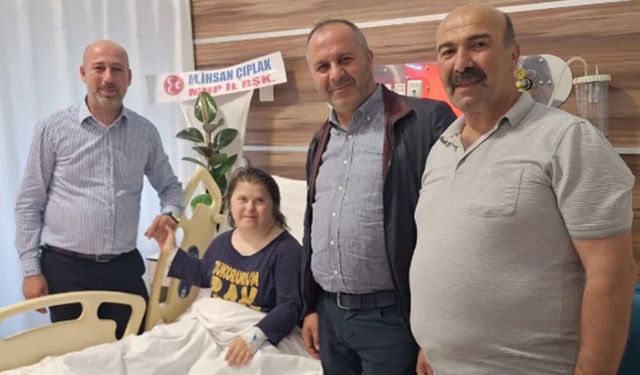 MHP’'den Kübra Aktaş’a Geçmiş Olsun Ziyareti