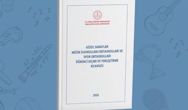 Güzel Sanatlar ve Spor Ortaokullarına başvuru süresi uzatıldı