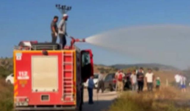 Laçin’de yangın!