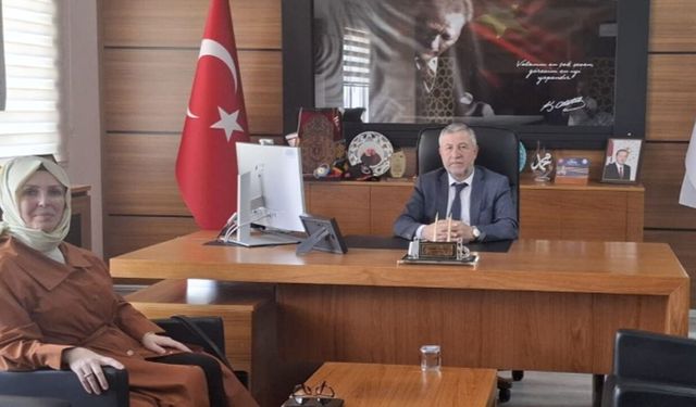 Meryem Demir'den İŞKUR İl Müdürü Tuzcu'ya ziyaret