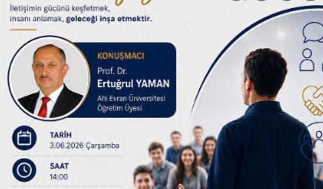İletişimin gizemli gücü Çorumlu öğrencilerle buluşacak