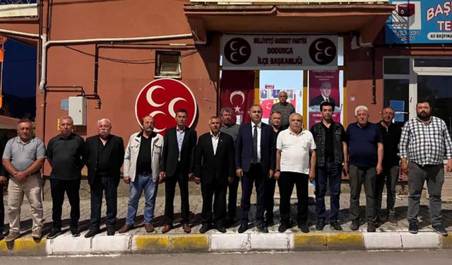 MHP Çorum’dan Dodurga İlçe Başkanlığına Ziyaret