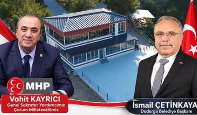 Dodurga Belediyesi Sosyal Tesisleri açılıyor