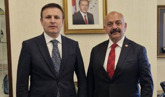 Başkan İsbir'den İçişleri Bakanlığı'na hayırlı olsun ziyareti