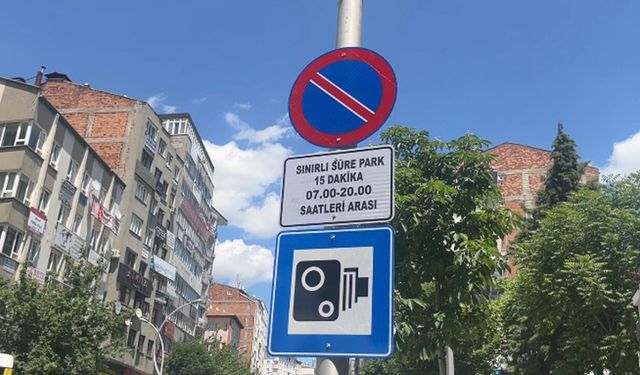 Çorum caddelerinde park yasağı 15 Haziran'da başlıyor!