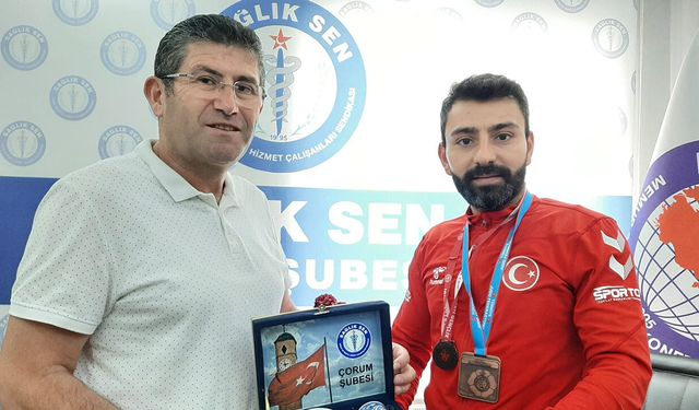 Murat Özsoy, Çorum ve Türkiye’nin gururu oldu