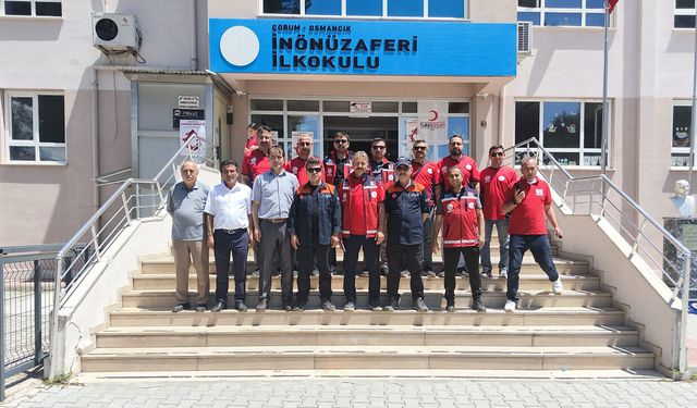 Osmancık MEB AKUB ’dan kan bağışına anlamlı destek