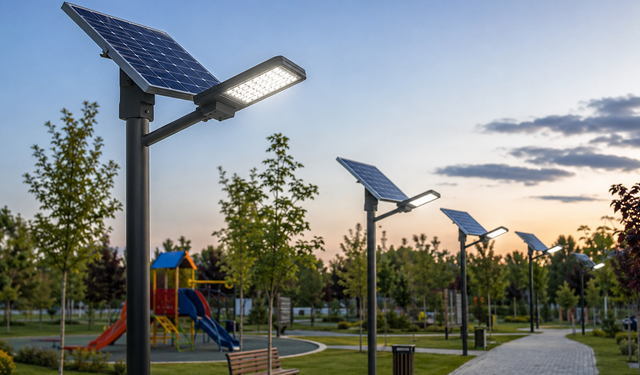 Çorum Belediyesi 75 adet solar armatür satın alacak