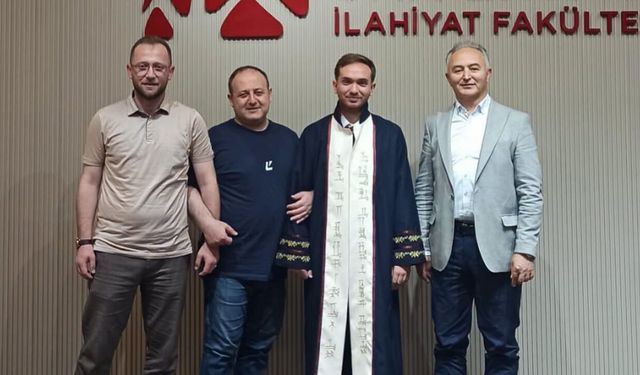 Mete Akcan yüksek lisans tezini başarıyla savundu: Bilim uzmanı oldu