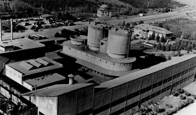 Çorum’un sanayi hafızası: Çimento Fabrikası’nın eski görüntüsü nostalji yaşattı