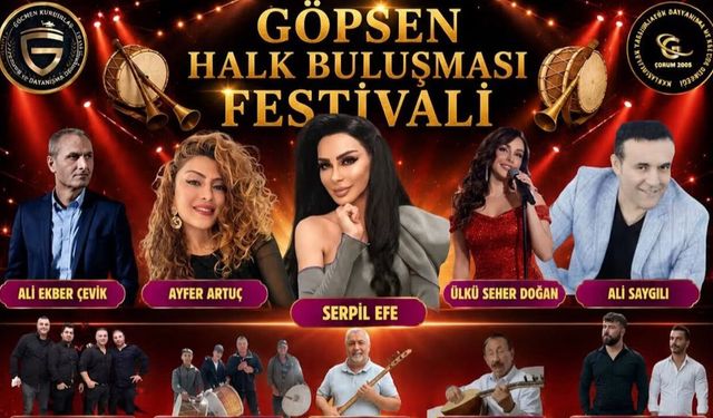 Göpsen Halk Buluşması Festivali Yaylacık Köyü’nde yapılacak