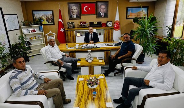 İskilip heyetinden Duran Bıyık’a ziyaret