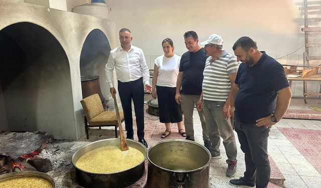 Büyük Divan Köyü’nde Aşure Cemi düzenlendi