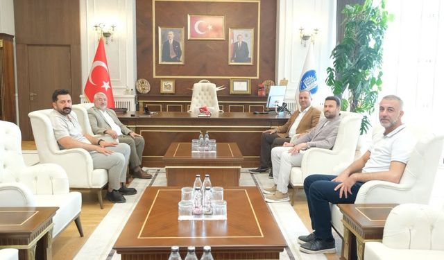 MHP heyetinden Başkan Aşgın’a ziyaret