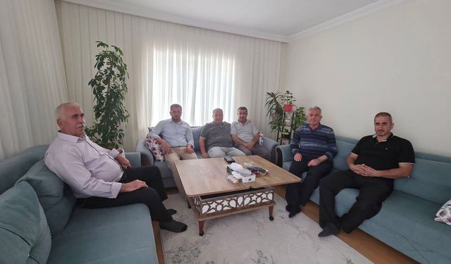 Bayat’ta umreden dönen İsmail Horoz’a ziyaret