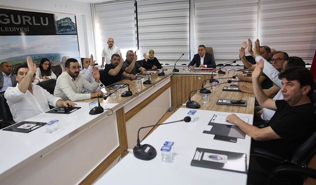 7 gündem maddesini karara bağladılar: Yatırım ve hizmet sürecek