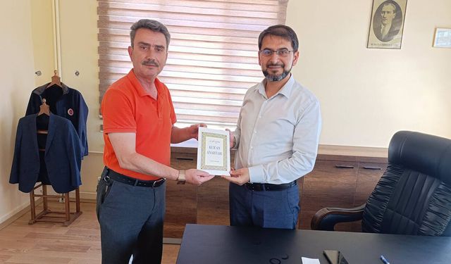 Manevi miras Osmancık Müftülüğü’ne emanet