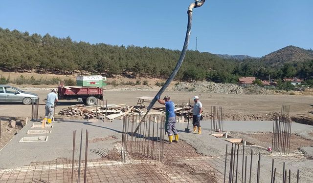 Cemevi inşaatında çalışmalar sürüyor: Temeli tamamlandı