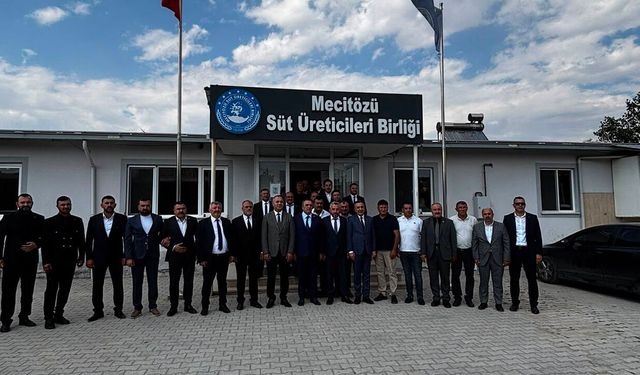 Milletvekili Kayrıcı’dan süt üreticilerine ziyaret