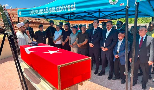 Kıbrıs Gazisi İsmail Vural son yolculuğuna uğurlandı