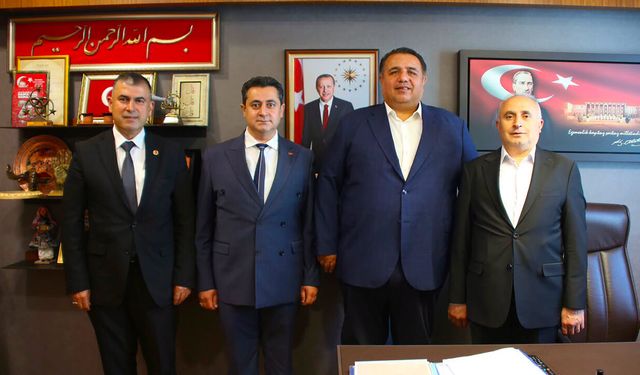 Osmancıklı isimlerden Milletvekili Kaya’ya ziyaret