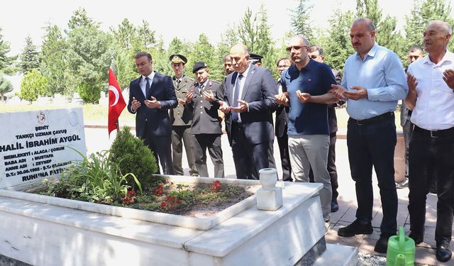 Alaca'da 15 Temmuz ruhu yaşatıldı: Şehitler dualarla anıldı