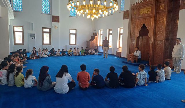Müftü Koçak’tan yaz Kur’an kursuna ziyaret