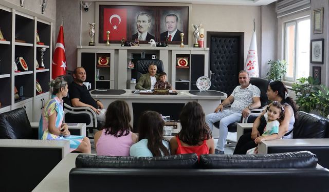 Erdal Genç’ten Spor İl Müdürü Mustafa Demirkıran’a ziyaret