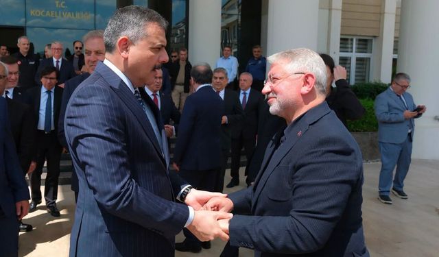 Başkan Aşgın, İçişleri Bakanı Mustafa Çiftçi ile görüştü
