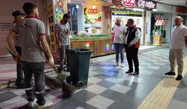 Daha temiz Sungurlu için ekipler sahada