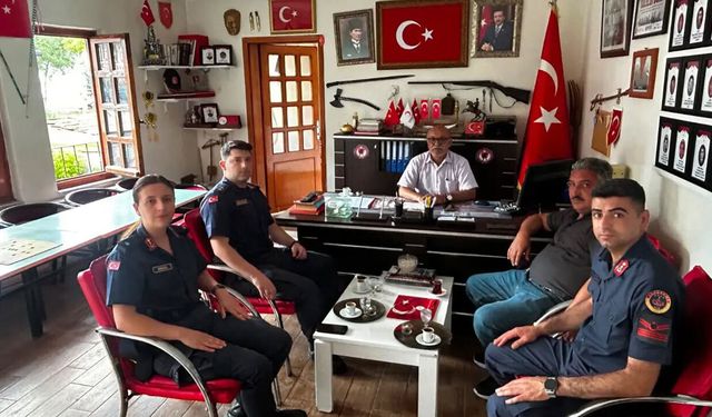 Yeni Jandarma Komutanı’ndan şehit aileleri ve gazilere anlamlı ziyaret