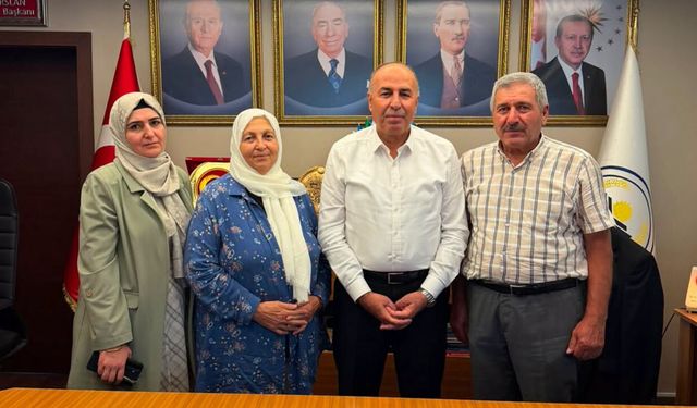 MHP’li Havva Yılmaz’dan Başkan Arslan’a ziyaret
