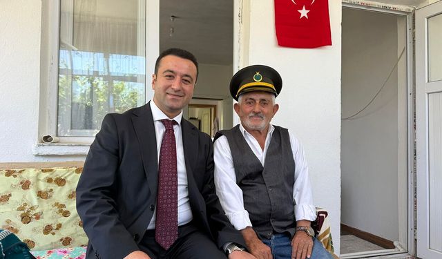 Kıbrıs Gazisi Gazi Arabacı’ya anlamlı ziyaret