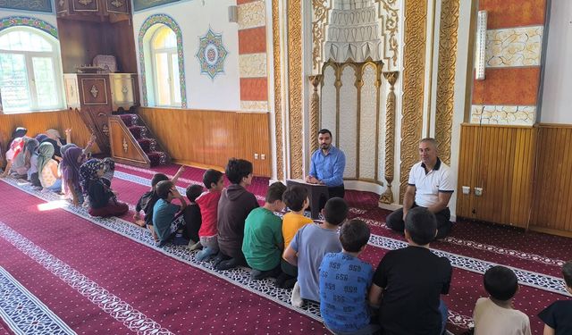 Müftü Arık’tan yaz Kur’an kurslarına ziyaret