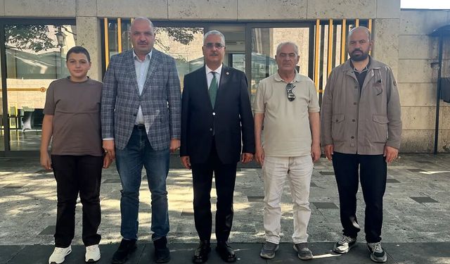 AK Parti Alaca teşkilatından milletvekillerine ziyaret