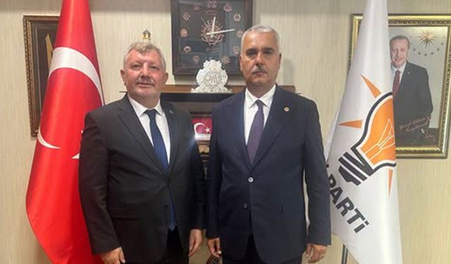 Ahlatcı'yı ziyaret etti: İlçenin ihtiyaçları konuşuldu