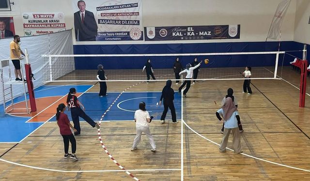 Osmancık’ta Yaz Kur’an Kursları Voleybol Turnuvası başladı