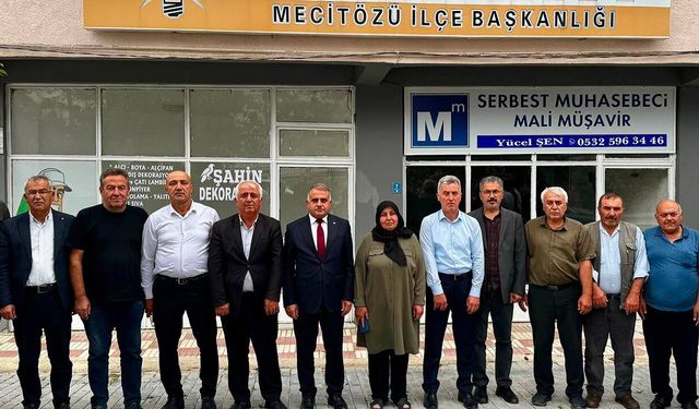 AK Parti Çorum İl Teşkilatı Mecitözü’nde yeni yönetimle buluştu