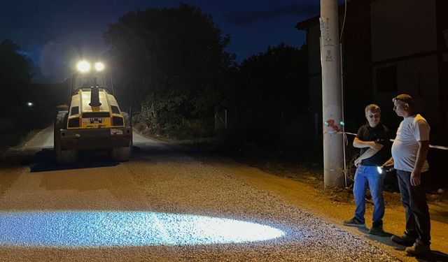 Osmancık’ta belediyenin asfalt mesaisi