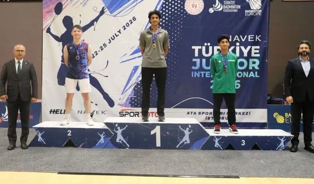 Mehmet Can Töremiş turnuvada gümüş madalya kazandı