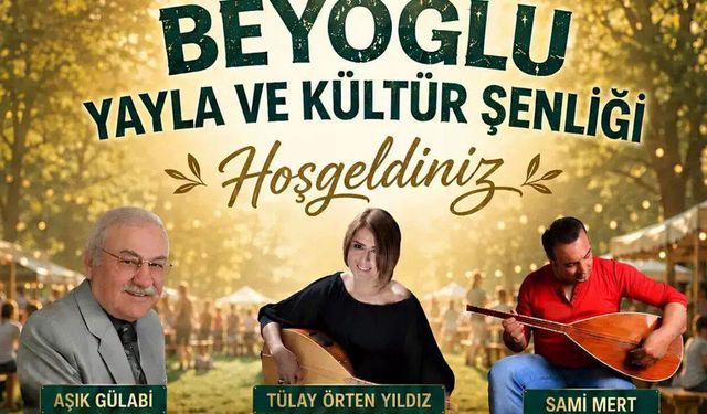 Beyoğlu Yaylası kültür ve kardeşlik şölenine hazır