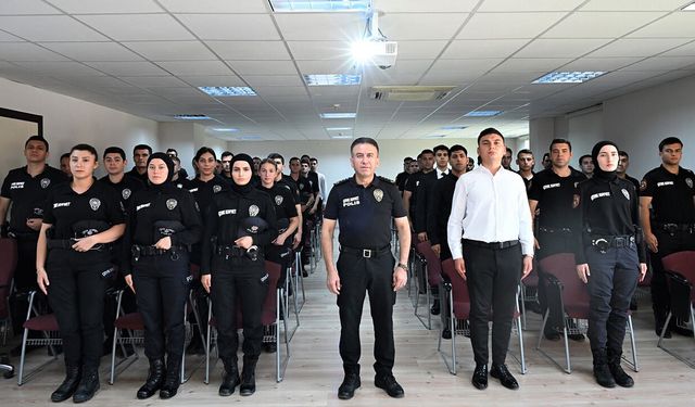 Yeni başlayan emniyet personeline oryantasyon eğitimi
