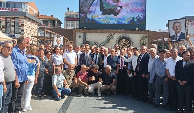 Çorum’da CHP’den toplu istifa: Yeni Parti’ye geçtiler