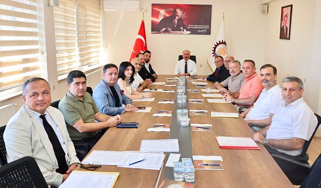 OSB’deki sanayicilerin talepleri görüşüldü