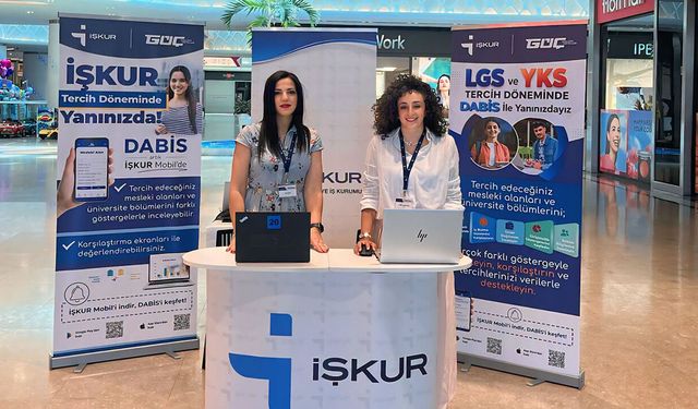 İŞKUR, tercih döneminde DABİS ile gençlerin yanında