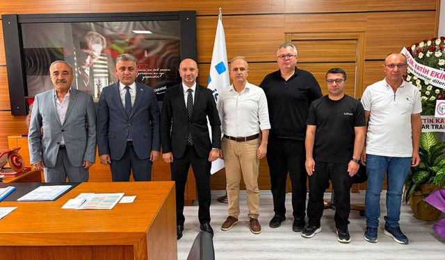Türk Büro-Sen’den Saraçoğlu’na hayırlı olsun ziyareti
