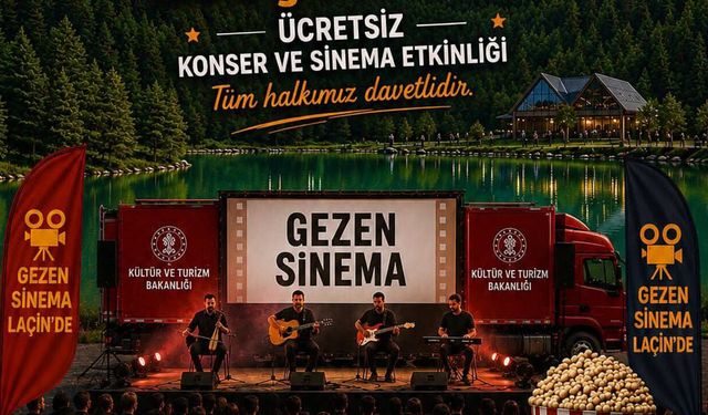 Gezen Sinema bu kez Laçin’de sinemaseverlerle buluşacak