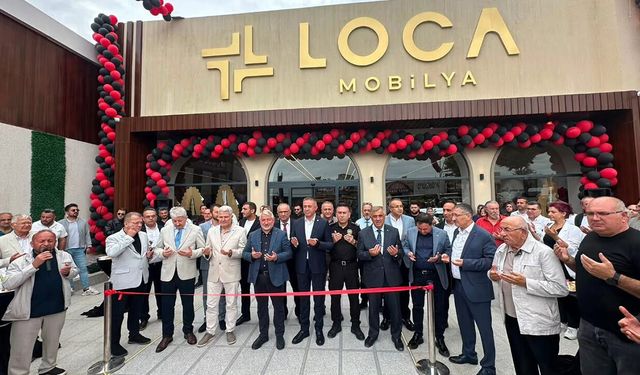 Loca Mobilya yeni mağazasını hizmete açtı
