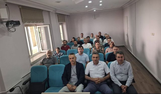 İskilip’te okul müdürleri yeni eğitim yılını değerlendirdi