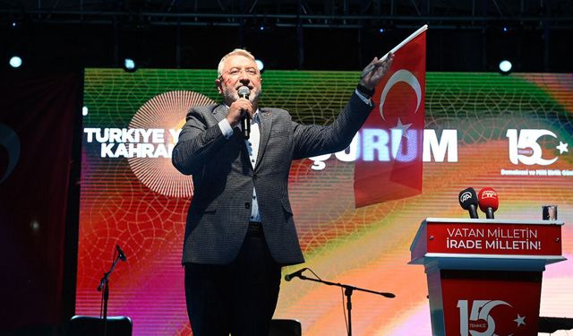 Başkan Aşgın: 15 Temmuz ruhu yolumuzu aydınlatıyor